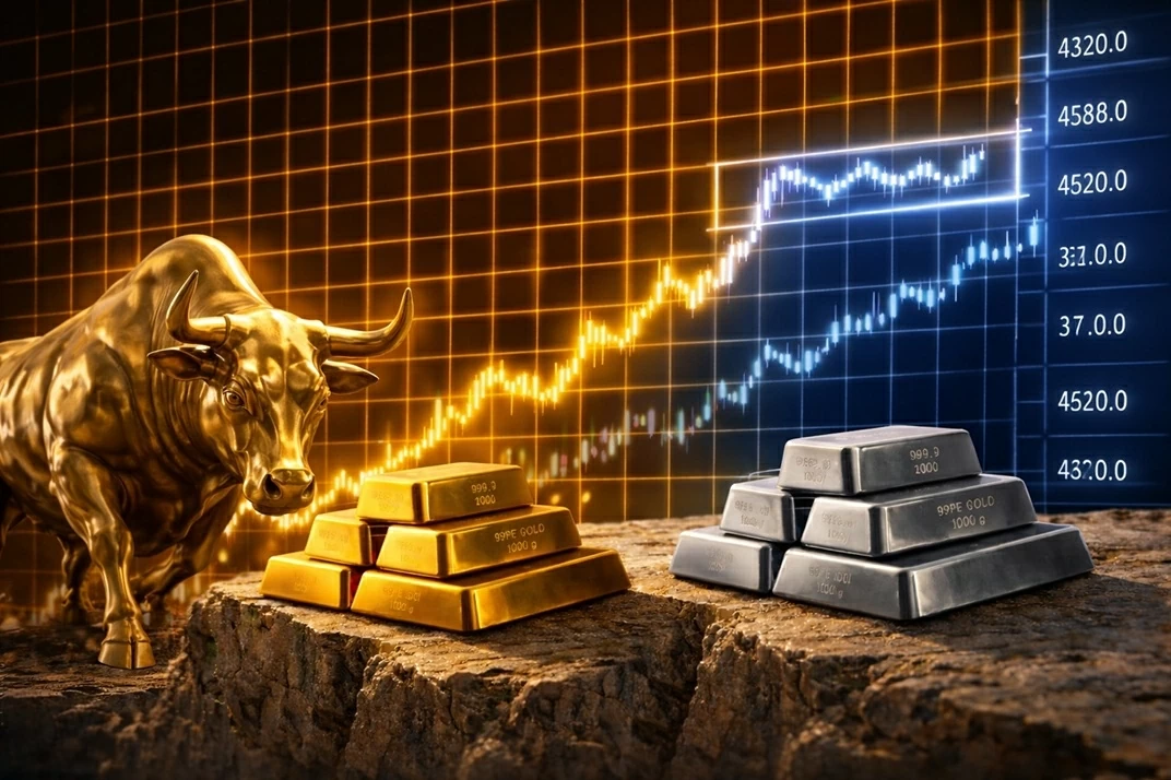Giá vàng hôm nay 5/2/2026 vượt trên 5.000 USD trong chớp mắt, cú đảo chiều ngoạn mục,