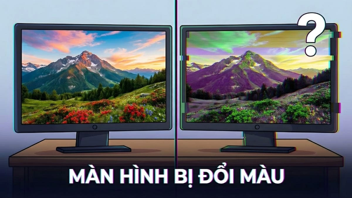 Cách khắc phục màn hình máy tính bị đổi màu hiệu quả, nhanh chóng. Cách khắc phục màn hình máy tính bị đổi màu hiệu quả, nhanh chóng.