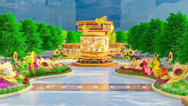 Đường hoa Nguyễn Huệ Tết Bính Ngọ 2026: Xuân hội tụ, thành phố vươn mình