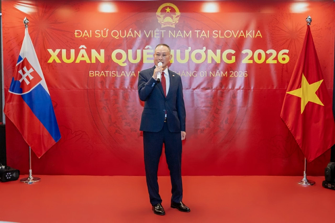 Ấm áp chương trình Xuân Quê hương 2026 tại Slovakia