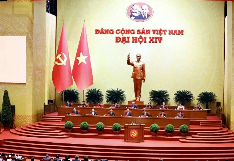 Thông cáo báo chí về ngày làm việc thứ hai Đại hội đại biểu toàn quốc lần thứ XIV của Đảng Thông cáo báo chí về ngày làm việc thứ hai Đại hội đại biểu toàn quốc lần thứ XIV của Đảng