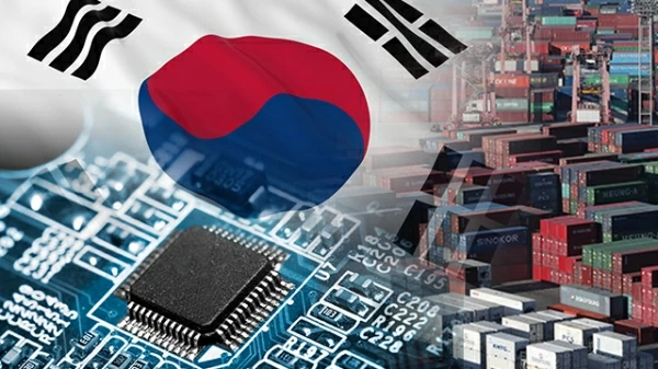 Mặt hàng bán dẫn chiếm tới 25% tổng kim ngạch xuất khẩu của Hàn Quốc