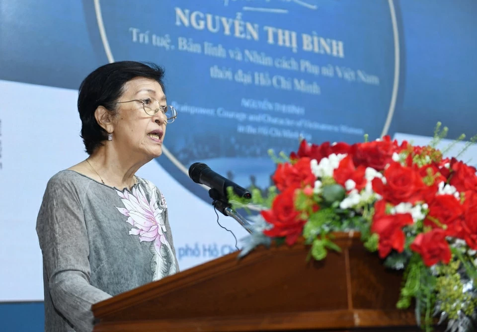 Khai mạc trưng bày chuyên đề: 'Nguyễn Thị Bình - Trí tuệ, Bản lĩnh và Nhân cách Phụ nữ Việt Nam thời đại Hồ Chí Minh'