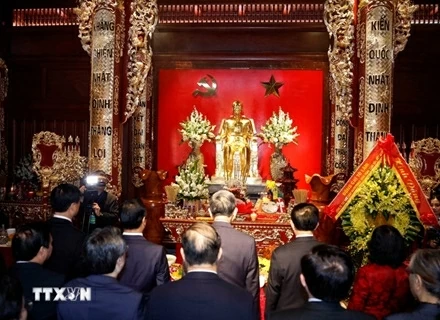 Lễ khánh thành Nhà tưởng niệm Chủ tịch Hồ Chí Minh tại Di tích Đồi E2