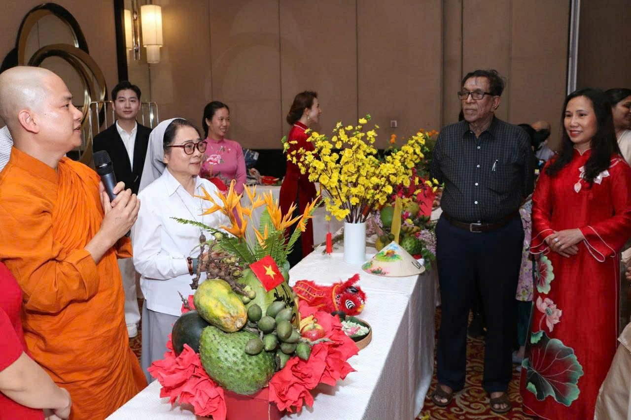 chương trình Tết Cộng đồng năm nay là việc tái hiện đa dạng các nét truyền thống Tết Việt tại Colombo. (Nguồn: ĐSQ Việt Nam tại Sri Lanka)