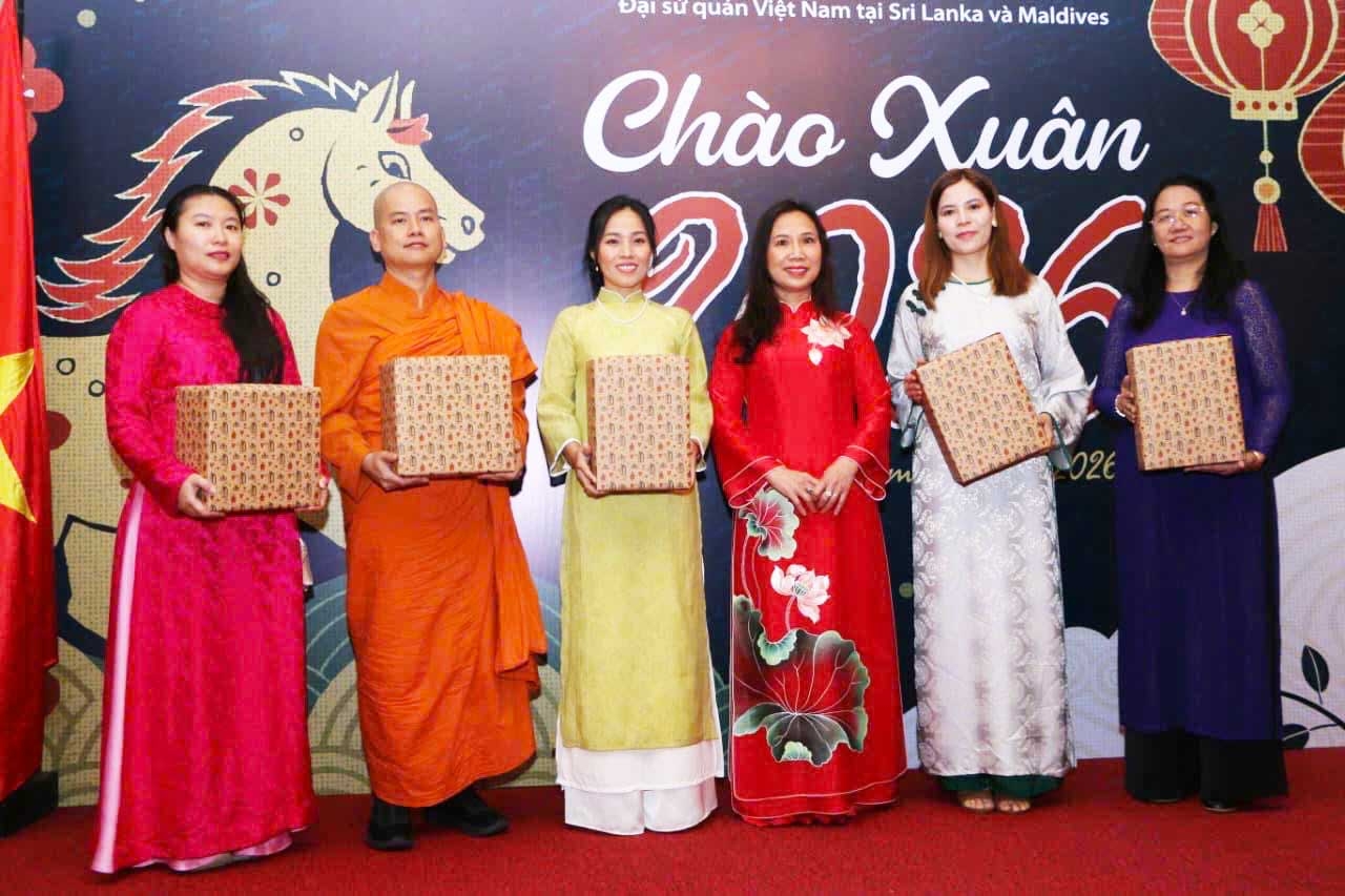 Tết Cộng đồng Việt Nam tại Sri Lanka: Đậm hương vị Xuân quê nhà giữa lòng Colombo