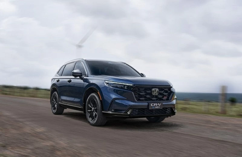 Cận cảnh xe hybrid Honda CR-V e:HEV ra mắt tại Việt Nam