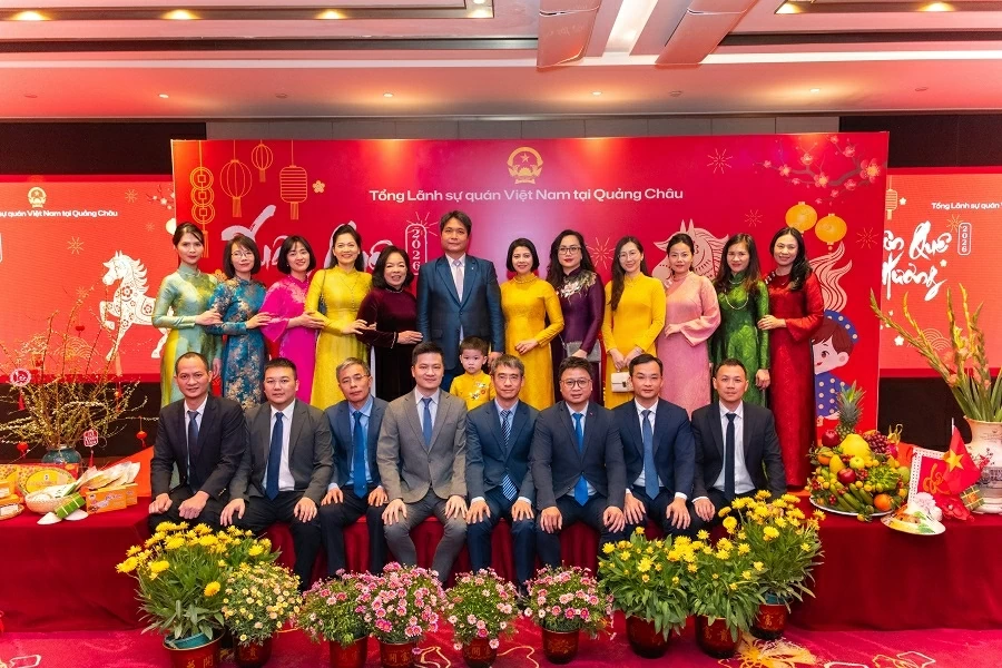Long trọng kỷ niệm 76 năm quan hệ ngoại giao Việt Nam-Trung Quốc và Xuân Quê hương 2026 tại Quảng Châu