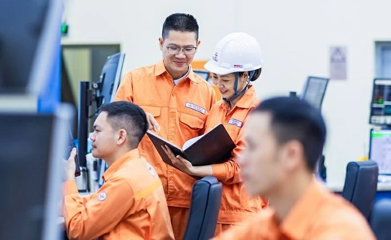 Lực lượng vận hành tại nhà máy điện EVNGENCO1 sẵn sàng cho nhiệm vụ bảo đảm điện dịp Tết Nguyên đán.