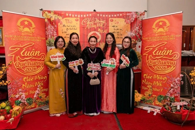 Mang hương vị Tết Việt đến Thủ đô của Thụy Điển