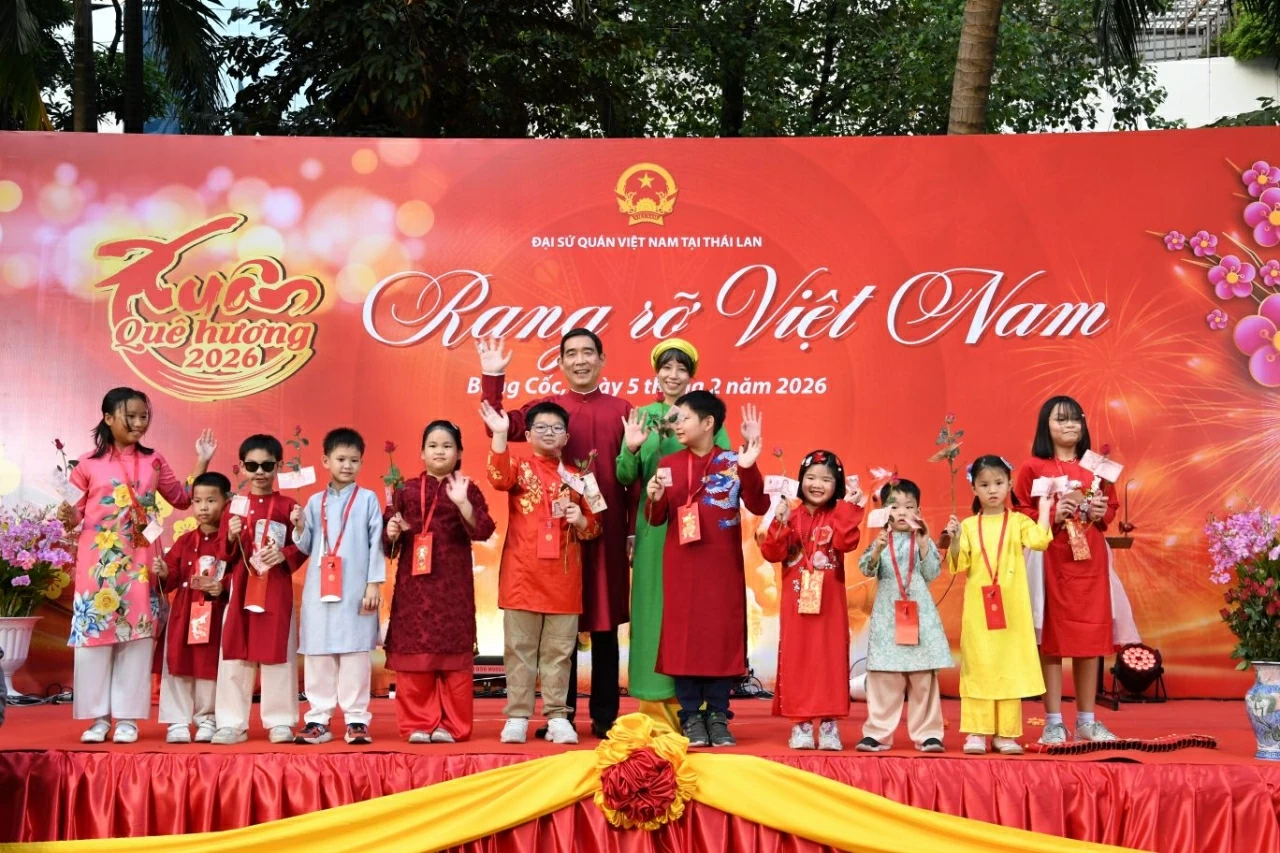 Tết cộng đồng ‘Rạng rỡ Việt Nam’ tại Thái Lan