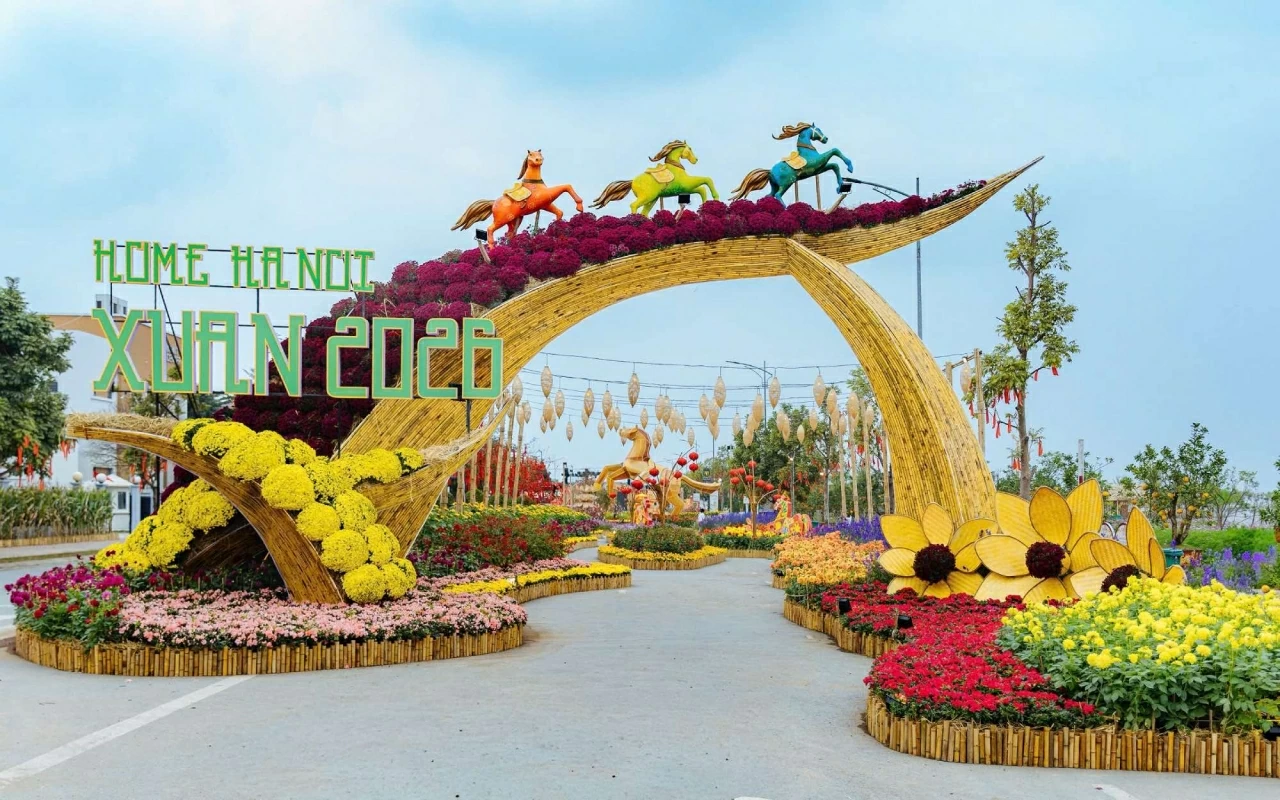 Khai mạc Home Hanoi Xuan 2026 – 'Phúc Mã Phi Xuân' tại phía Tây Hà Nội