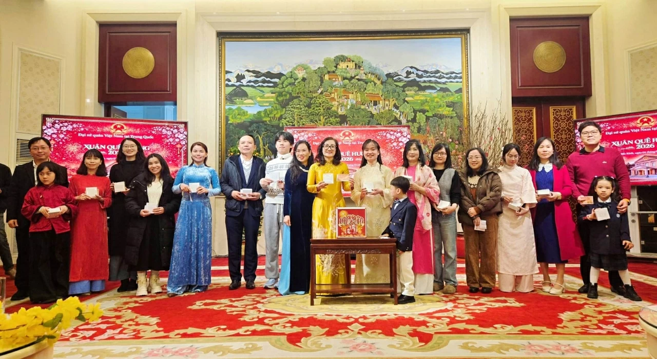 Người Việt Nam tại Trung Quốc cùng đón Xuân Quê hương 2026