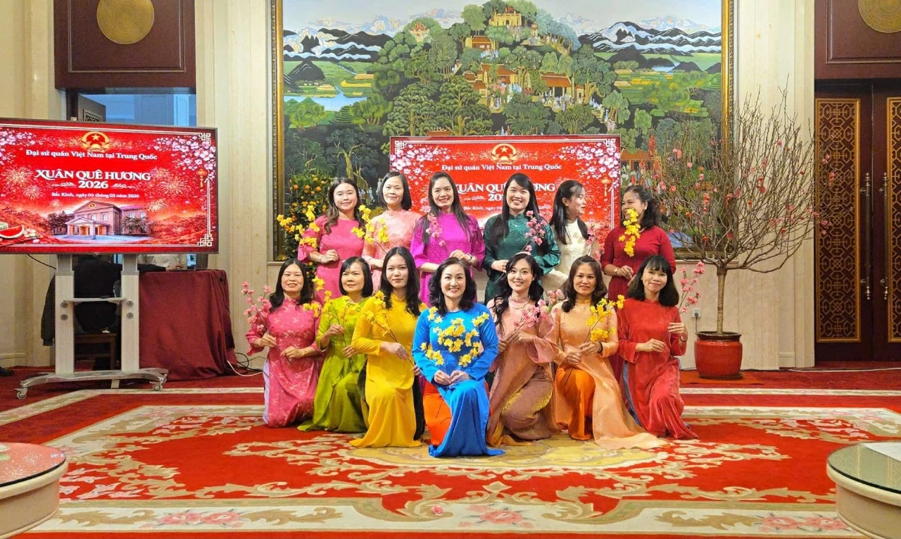 Người Việt Nam tại Trung Quốc cùng đón Xuân Quê hương 2026