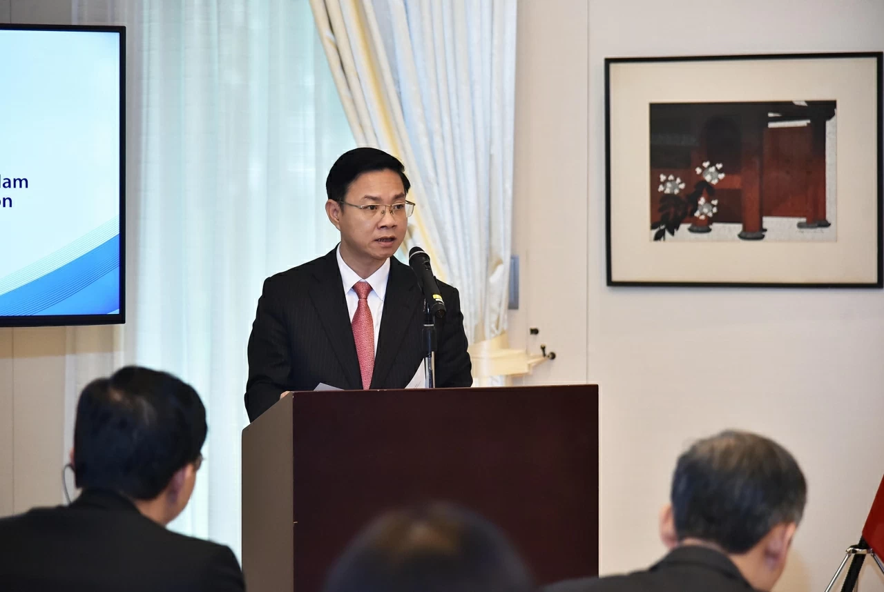 Thứ trưởng Bộ Ngoại giao, Chủ tịch Ủy ban Quốc gia UNESCO Việt Nam gửi lời cảm ơn tới Chính phủ và Nhân dân Nhật Bản đã hỗ trợ Việt Nam thông qua UNESCO và UNICEF,