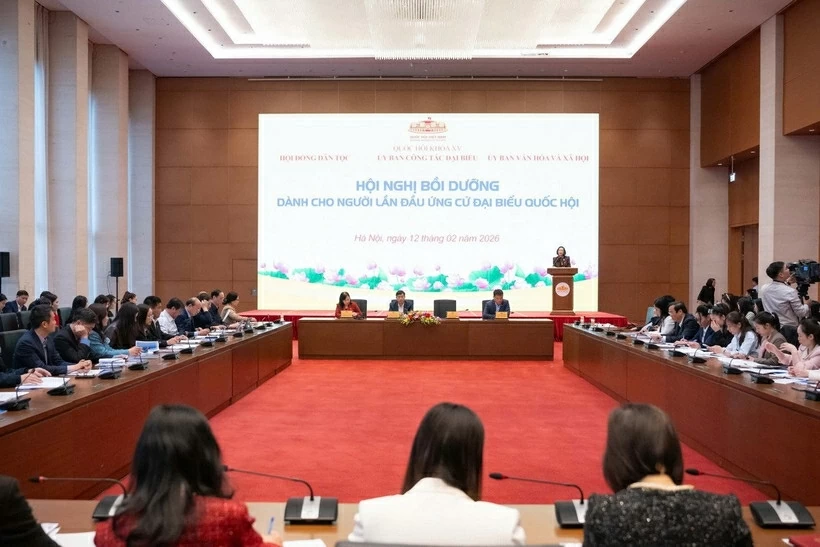 Hội nghị bồi dưỡng dành cho người lần đầu ứng cử đại biểu Quốc hội