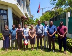 Đại sứ Việt Nam tại Mozambique Trần Thị Thu Thìn gặp mặt các cơ quan báo chí sở tại