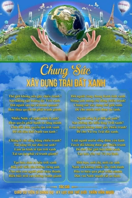 Giáo sư danh dự - Kỷ lục gia thế giới Trần Văn Mười: Khi thơ ca trở thành nhịp cầu lan tỏa văn hóa Việt Giáo sư danh dự - Kỷ lục gia thế giới Trần Văn Mười: Khi thơ ca trở thành nhịp cầu lan tỏa văn hóa Việt