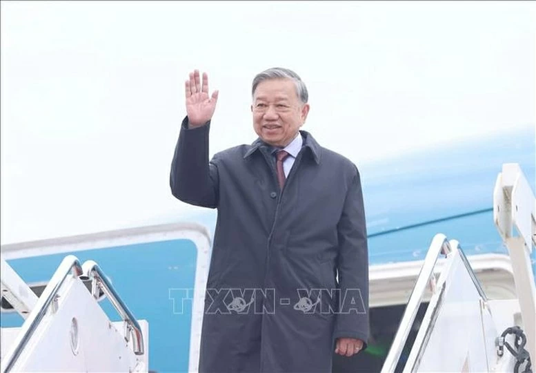 Tổng Bí thư Tô Lâm đến Washington D.C, bắt đầu tham dự cuộc họp khai mạc Hội đồng Hòa bình về Gaza