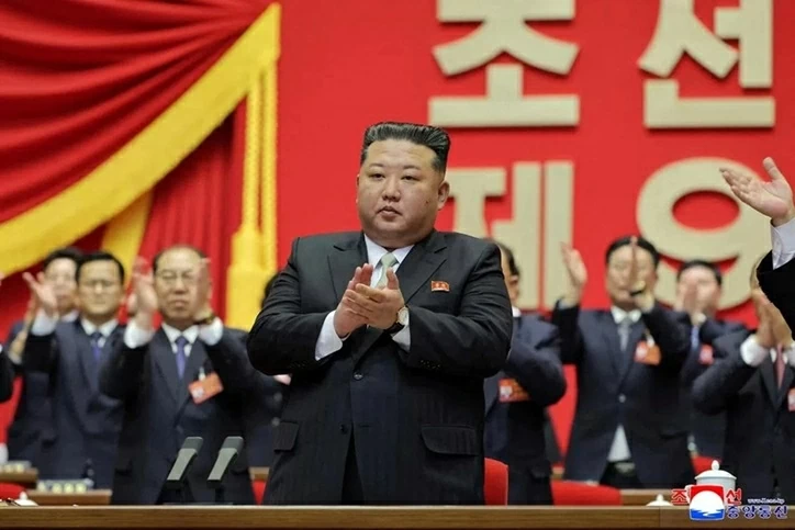 Ông Kim Jong Un tái đắc cử Tổng Bí thư Đảng Lao động Triều Tiên