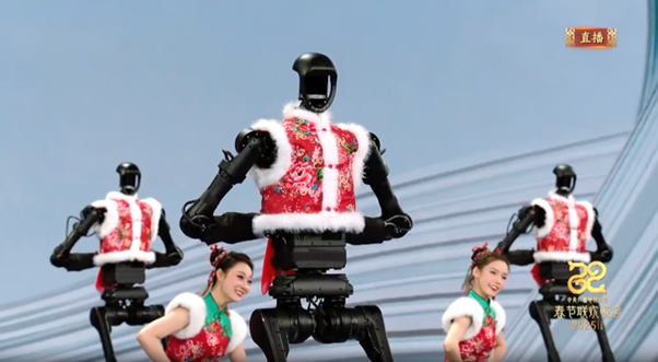 Robot G1 của Galbot xuất hiện tại Gala mừng Xuân Bính Ngọ của Trung Quốc. (Nguồn: Business Insider)