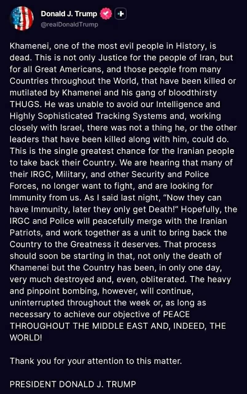 Ảnh ấn tượng: Lãnh tụ tối cao Iran thiệt mạng, chiến sự Nga-Ukraine bước sang năm thứ 5, Afghanistan-Pakistan đấu pháo dọc biên giới, khỉ con Nhật Bản Ảnh ấn tượng: Lãnh tụ tối cao Iran thiệt mạng, chiến sự Nga-Ukraine bước sang năm thứ 5, Afghanistan-Pakistan đấu pháo dọc biên giới, khỉ con Nhật Bản