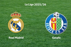 Nhận định, dự đoán trận đấu Real Madrid vs Getafe: 