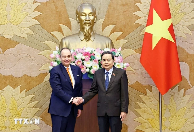 Chủ tịch Quốc hội Trần Thanh Mẫn tiếp Phó Chủ tịch thứ nhất Quốc hội Hy Lạp Ioannis Plakiotakis Chủ tịch Quốc hội Trần Thanh Mẫn tiếp Phó Chủ tịch thứ nhất Quốc hội Hy Lạp Ioannis Plakiotakis