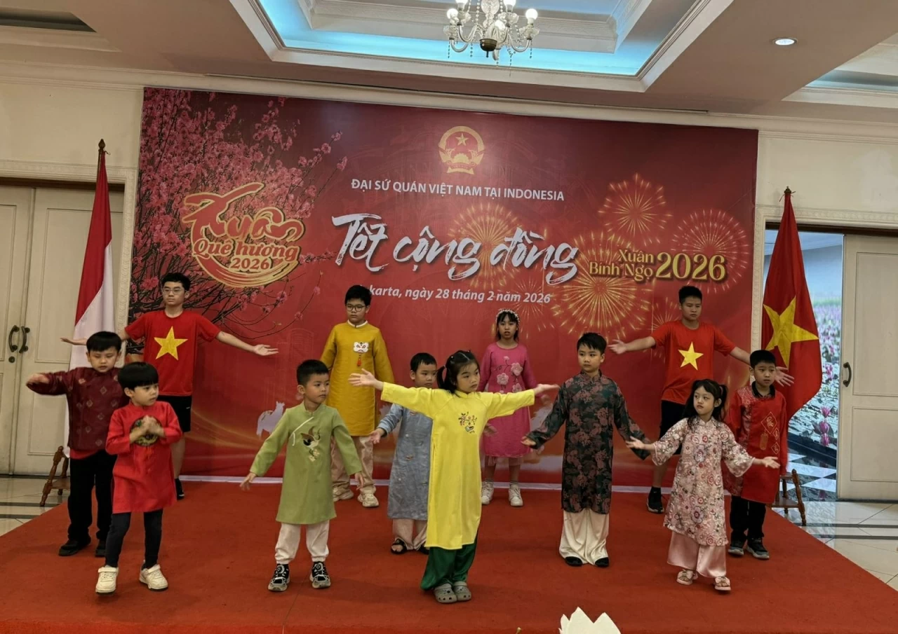 Tết cộng đồng Xuân Bính Ngọ kết nối người Việt tại Indonesia