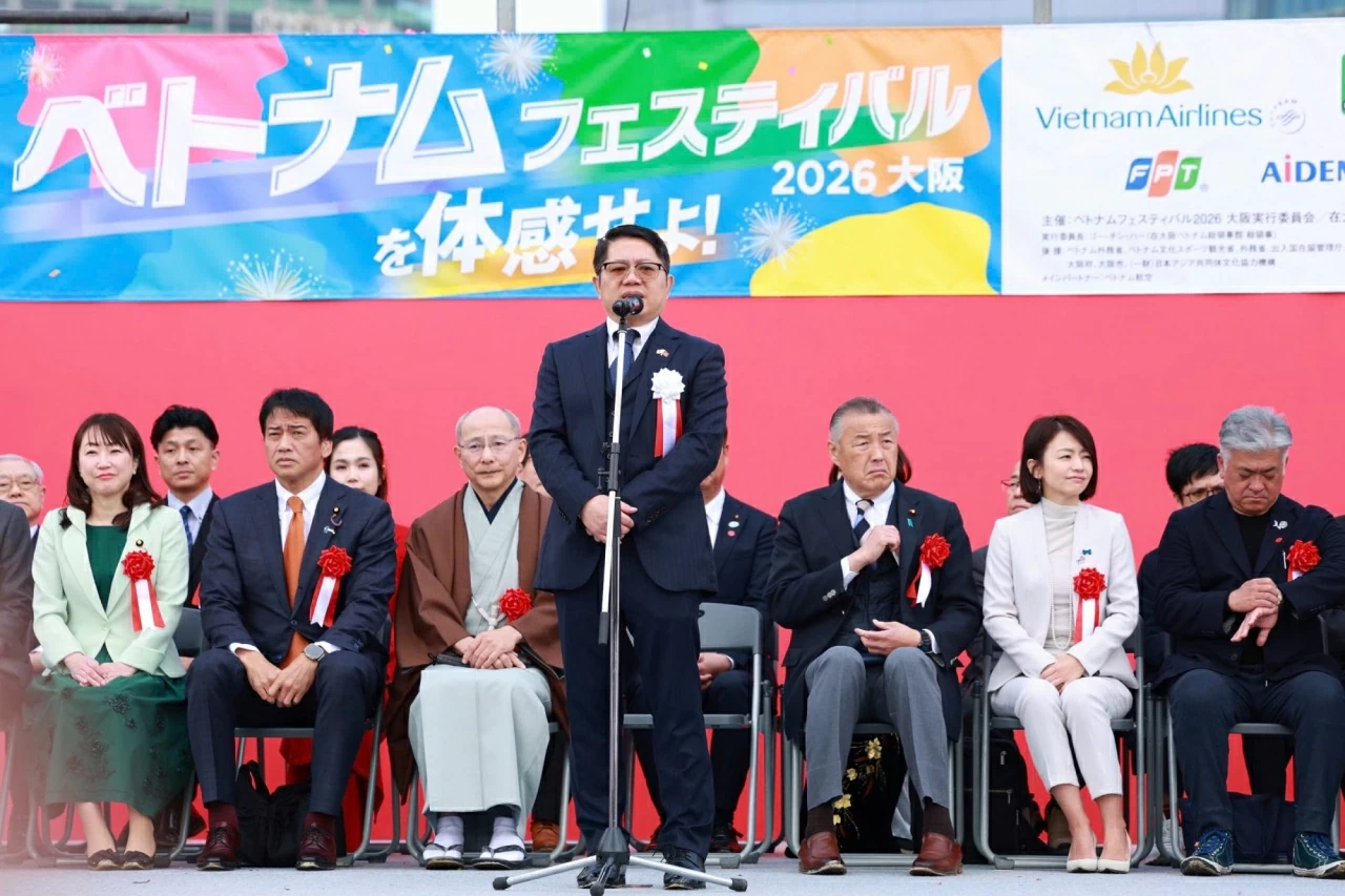 Hương vị, âm thanh và nụ cười tỏa sáng Lễ hội Việt Nam tại Osaka