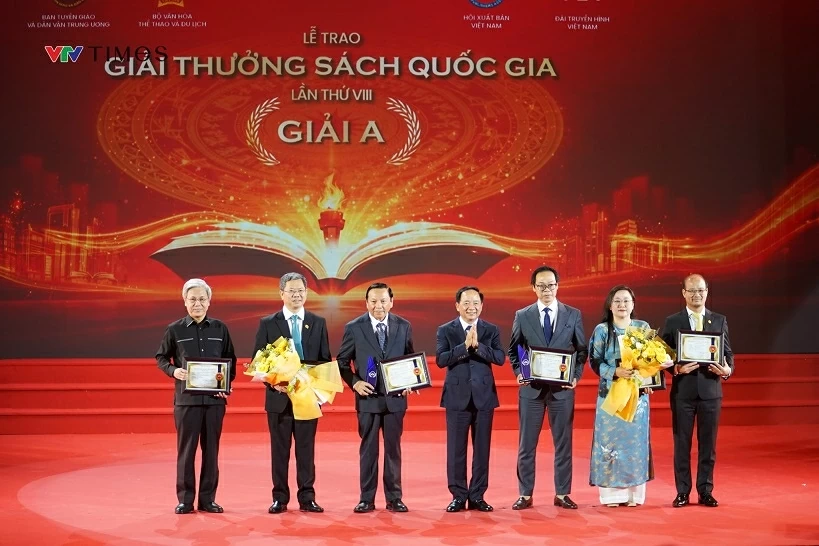 Giải thưởng Sách Quốc gia lần thứ VIII vinh danh nhiều tác phẩm có giá trị văn hóa và học thuật