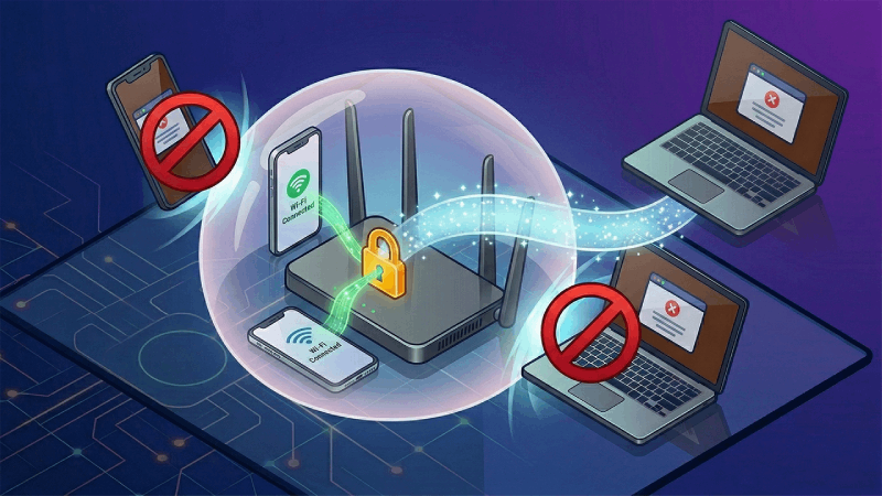 Cách phát hiện và chặn thiết bị lạ khiến WiFi nhà bạn bị yếu.