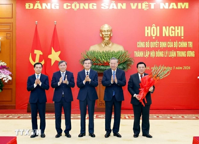 Tổng Bí thư Tô Lâm chủ trì Hội nghị công bố lập Hội đồng Lý luận Trung ương nhiệm kỳ 2026-2031