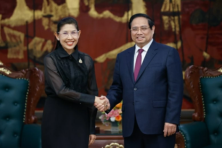 Thủ tướng Chính phủ Phạm Minh Chính tiếp Đại sứ Thái Lan tại Việt Nam