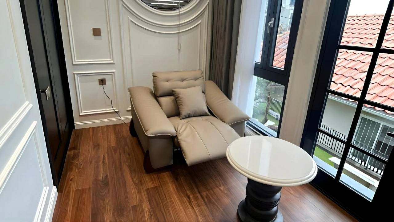Ghế sofa chỉnh điện thiết kế công thái học – độ bền lâu dài