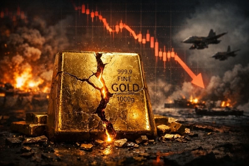 Giá vàng hôm nay 21/3/2026 'sụp đổ' rơi xuống mốc 4.500 USD, cuộc đua bán tháo, tài sản trú ẩn mất giá trong bất ổn, có phải nghịch lý?