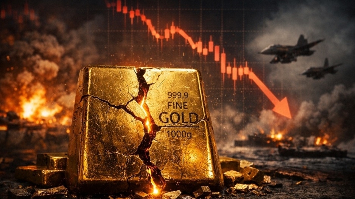 Giá vàng ngày 29/9/2026: Vàng thế giới giảm gần 150 USD, thị trường trong nước xuống đáy