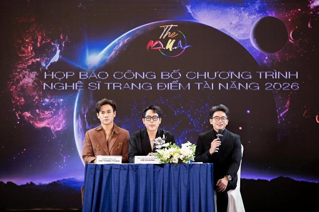 Khởi động chương trình truyền hình thực tế ‘Nghệ sĩ trang điểm tài năng 2026’