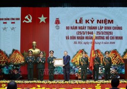 Tổng Bí thư Tô Lâm khẳng định vai trò quan trọng của lực lượng Công binh trong sự nghiệp xây dựng và bảo vệ Tổ quốc