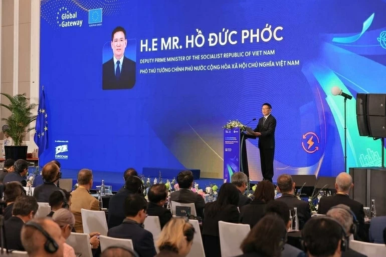 Phó Thủ tướng Chính phủ Hồ Đức Phớc tiếp Cao ủy Liên minh châu Âu (EU) về Đối tác quốc tế Jozef Sikela