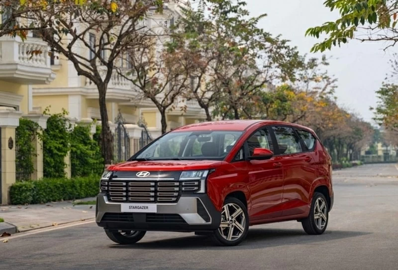 Hyundai Stargazer 2026 “lột xác” rõ rệt về ngoại hình.