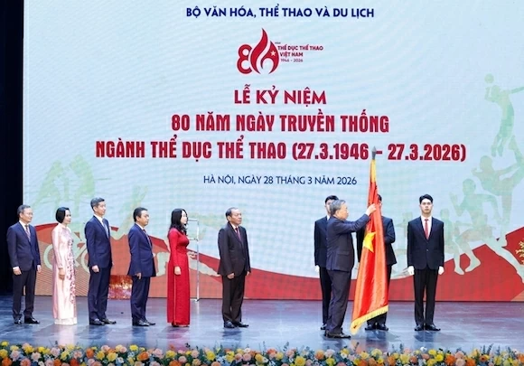 Tổng Bí thư Tô Lâm dự Lễ kỷ niệm 80 năm Ngày truyền thống ngành Thể dục thể thao Việt Nam