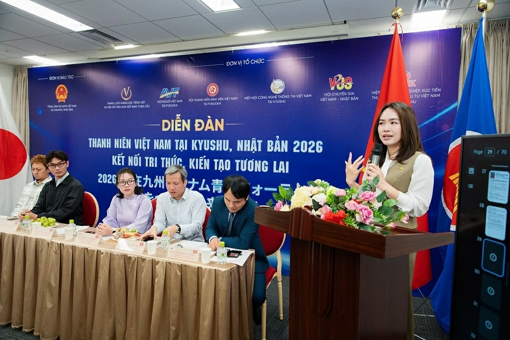 Diễn đàn Thanh niên Việt Nam tại Kyushu 2026: Kết nối tri thức - kiến tạo tương lai Diễn đàn Thanh niên Việt Nam tại Kyushu 2026: Kết nối tri thức - kiến tạo tương lai