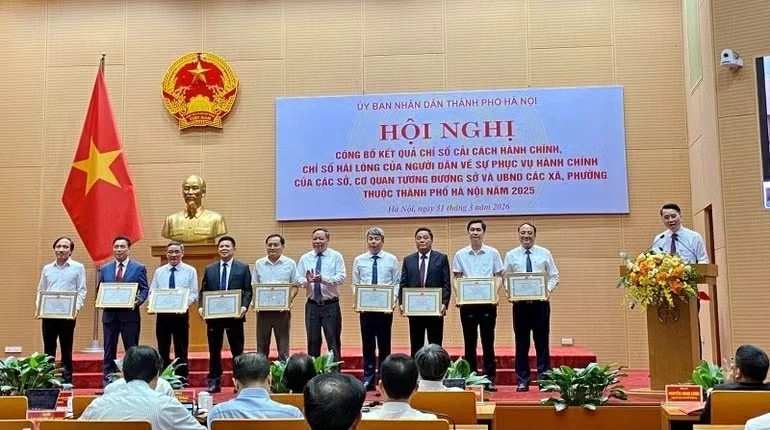 Hà Nội công bố kết quả chỉ số cải cách hành chính năm 2025