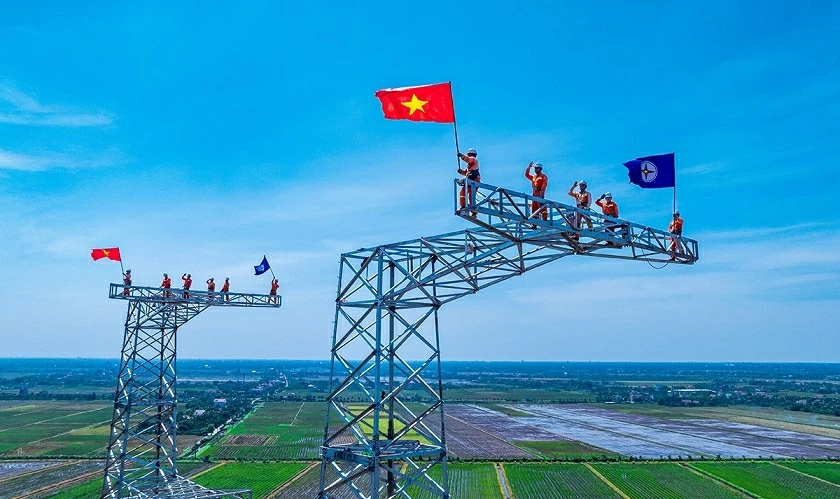 Trong 5 năm qua, EVN đã triển khai nhiều công trình điện trọng điểm. (Nguồn: EVN)