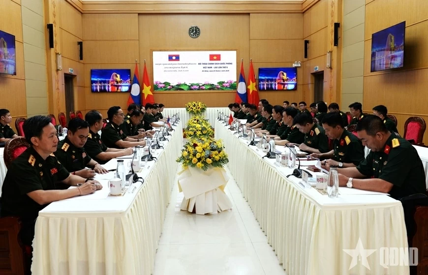 Đối thoại chính sách quốc phòng Việt Nam - Lào lần thứ 6