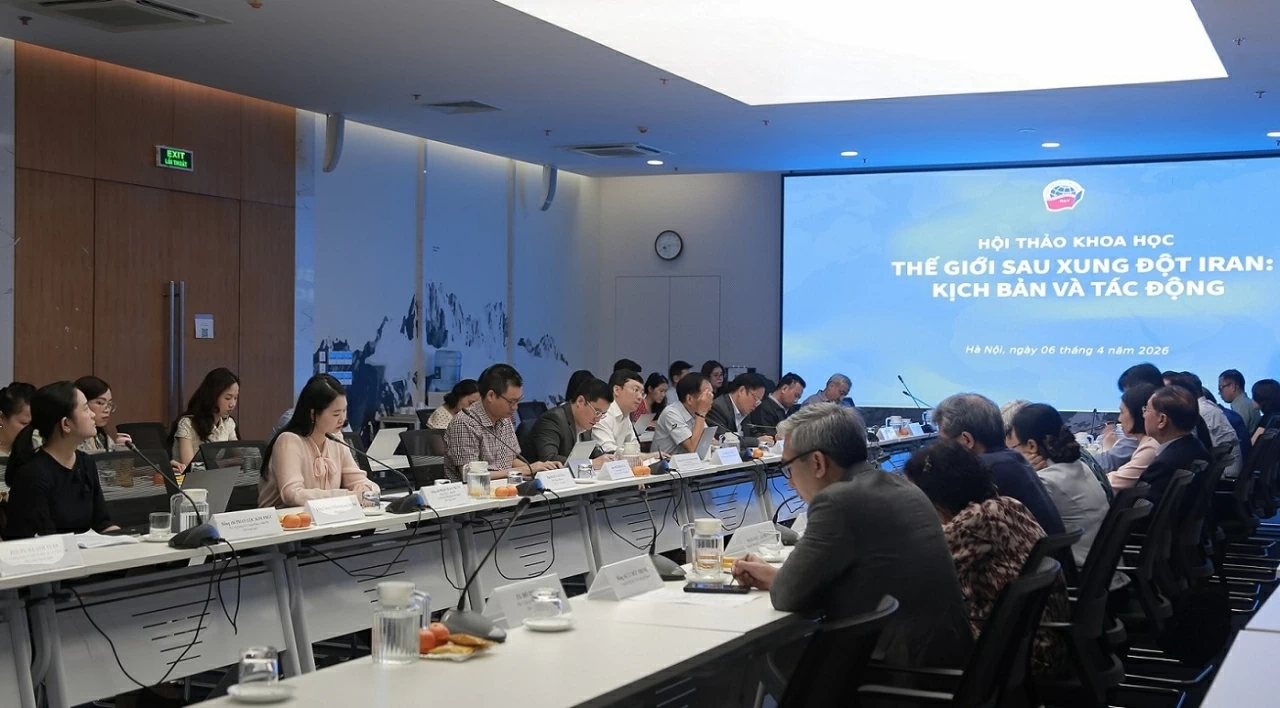 Học viện Ngoại giao tổ chức Hội thảo khoa học Thế giới sau xung đột Iran: Kịch bản và tác động