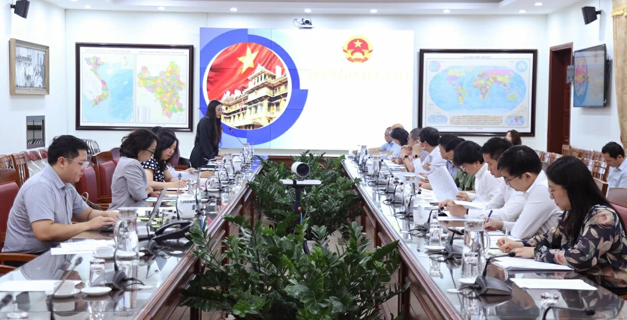 Cuộc họp lần thứ hai của Tiểu ban Tuyên truyền và Văn hóa của Ủy ban Quốc gia APEC 2027. (Ảnh: Thành Long)