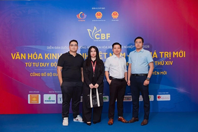 Các thành viên Cộng đồng Doanh nghiệp Việt Nam tham dự Diễn đàn Quốc gia thường niên Văn hoá với doanh nghiệp 2026. (Ảnh: NVCC)