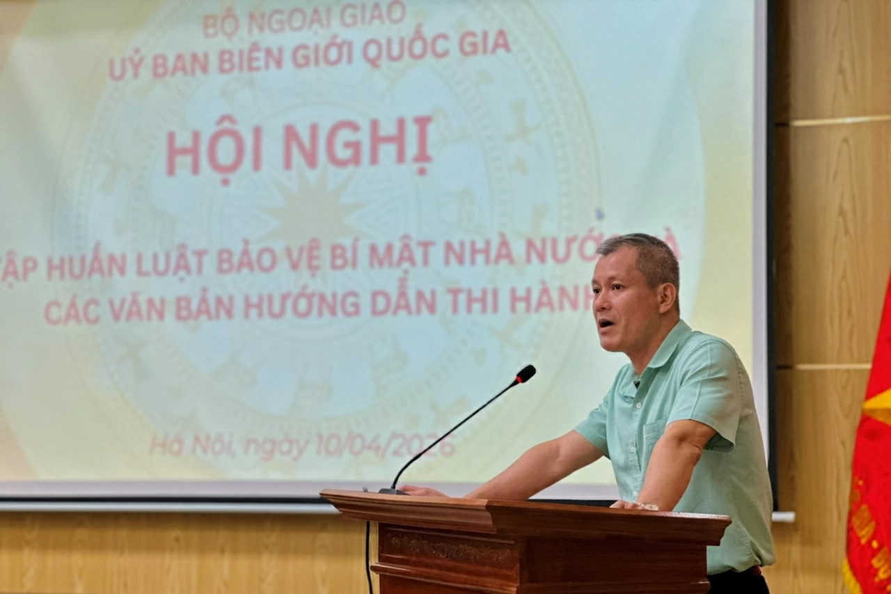 Ủy ban Biên giới quốc gia tìm hiểu Luật Bảo vệ bí mật nhà nước năm 2025
